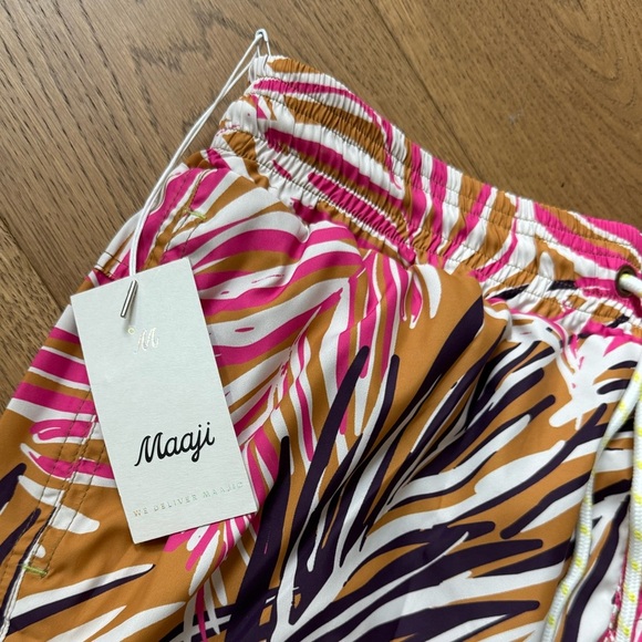 Maaji Caramel Foliage Sailor Sporty Swim Trunk - Men’s XL - NWT - Picture 4 of 7